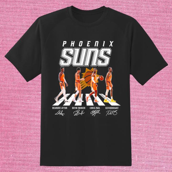 Limited Edition Phoenix Suns Abbey Road Autograph T-Shirt – Shop Now
