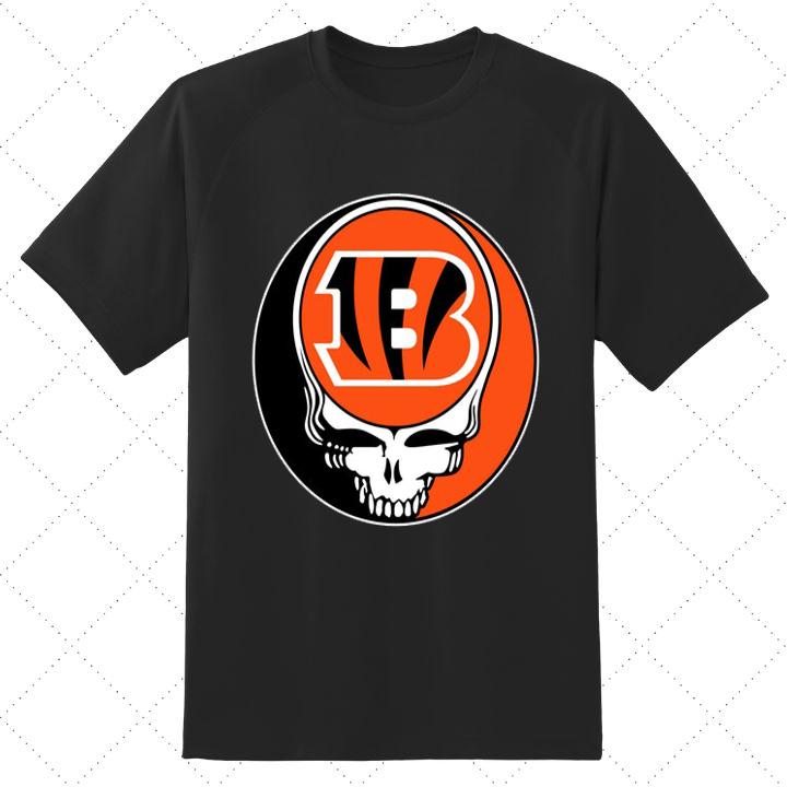 Cincinnati Bengals Grateful Dead Steal Your Face T-Shirt - Shop Now!