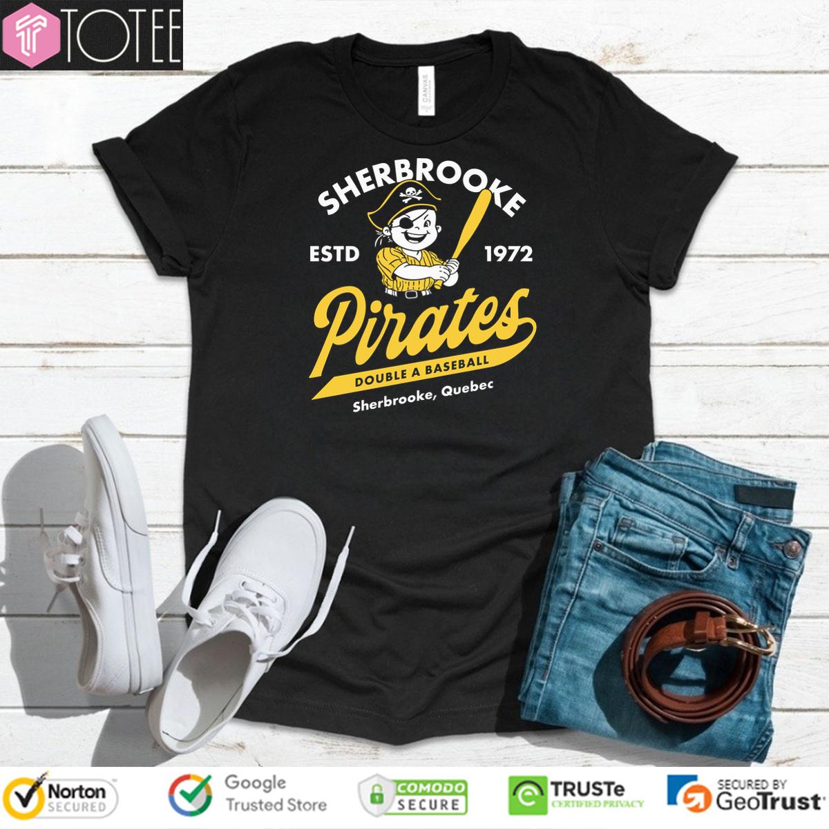 Sherbrooke Pirates Quebec Vintage Defunct Baseball Teams Shirt