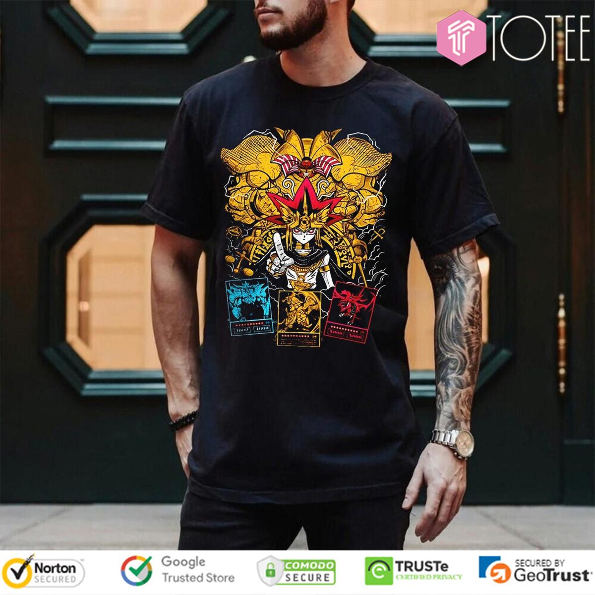 Yugioh Exodia The Egyptian God Cards T-Shirt