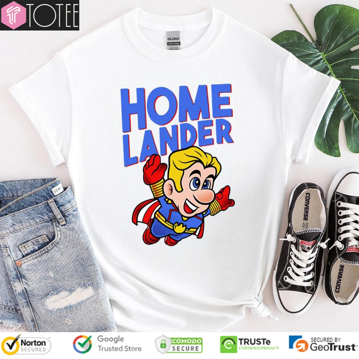 Homelander Parody The Boys Super Mario Bros T-Shirt