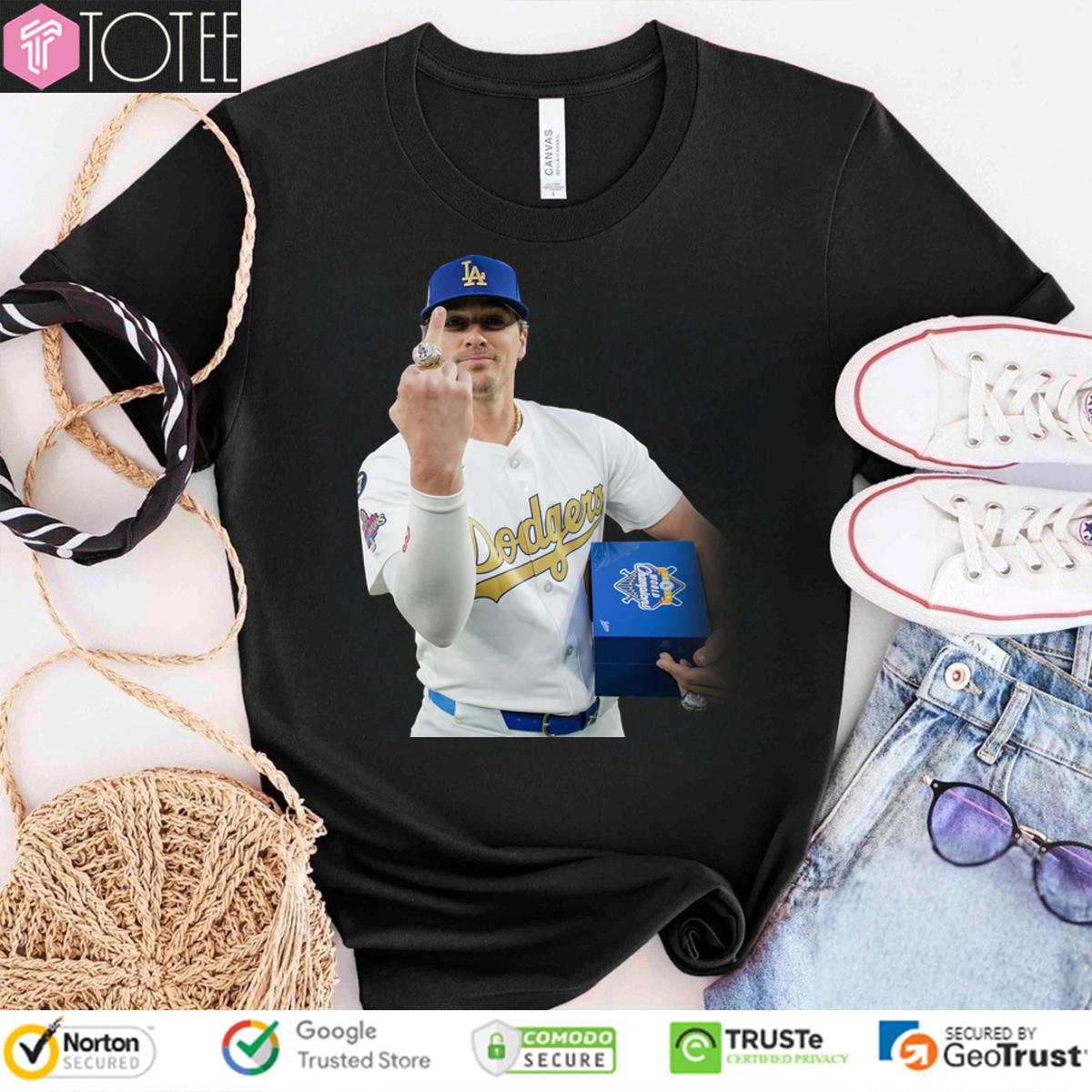Hernandez Middle Finger Shirt: Own a Piece of Dodgers History!
