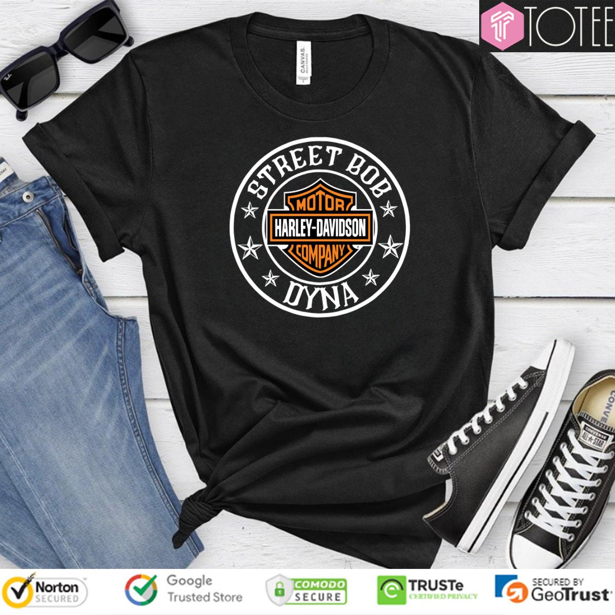 Street Bob Dyna Harley Shirt: Own the Legend, Ride in Style Now
