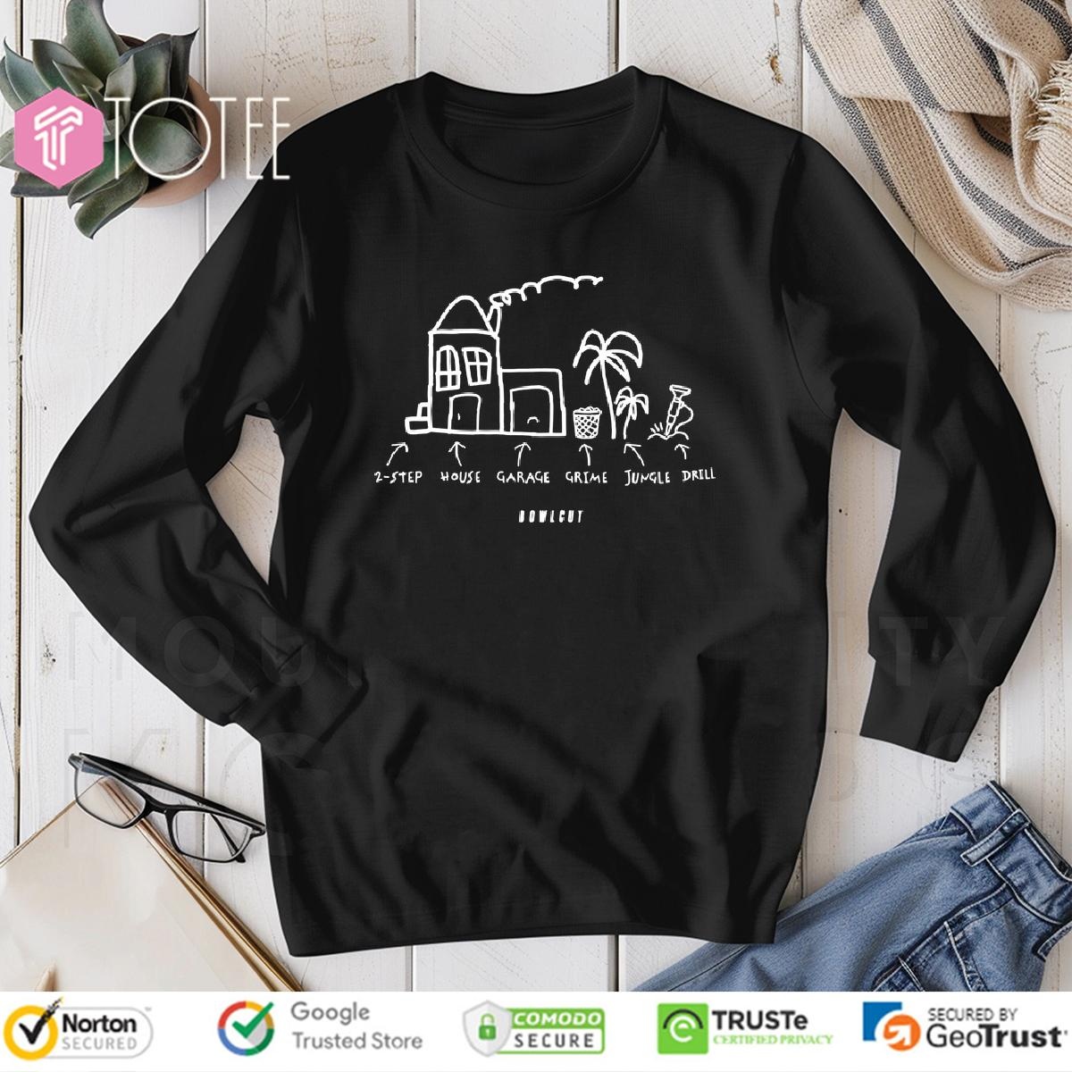 2 Step House Garage Grime Jungle Drill Long Sleeve