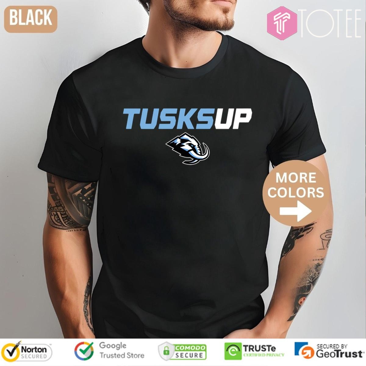 Nhl Hockey Utah Mammoth Tusk Up Logo T-shirt