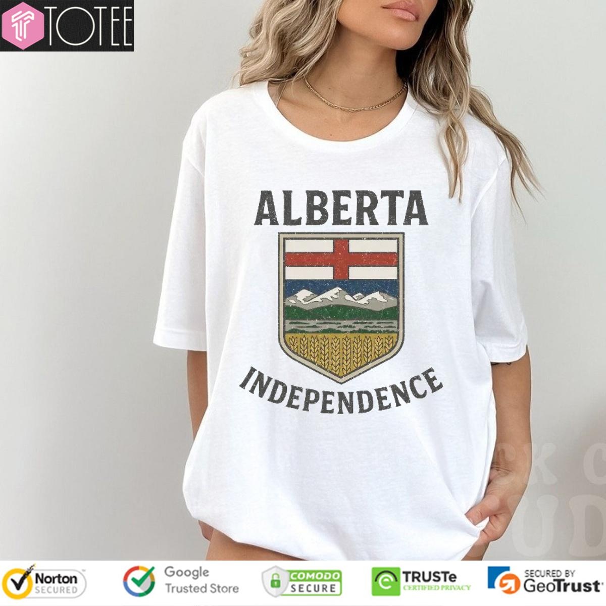 Alberta Independence Canada Patriotic T-shirt